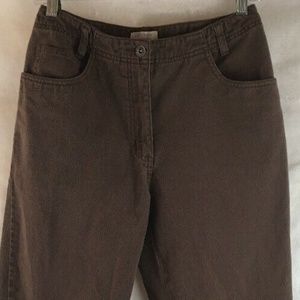 Christopher & Banks Brown Denim Jeans